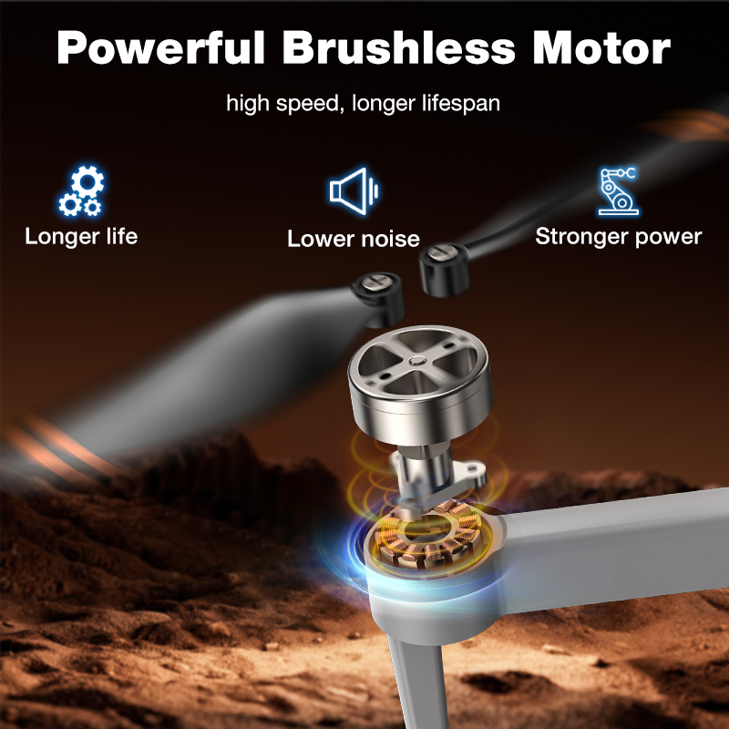 NOUVEAU Drone L017 Pro Brushle - Drone Kit Professional avis et prix
