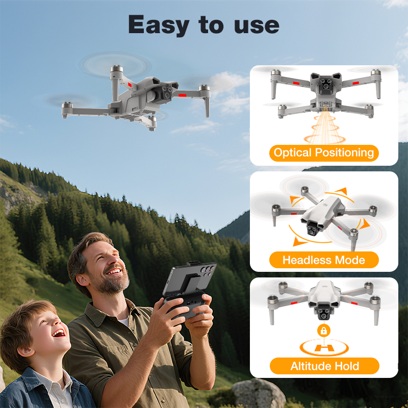NOUVEAU Drone L017 Pro Brushle - Drone Kit Professional avis et prix